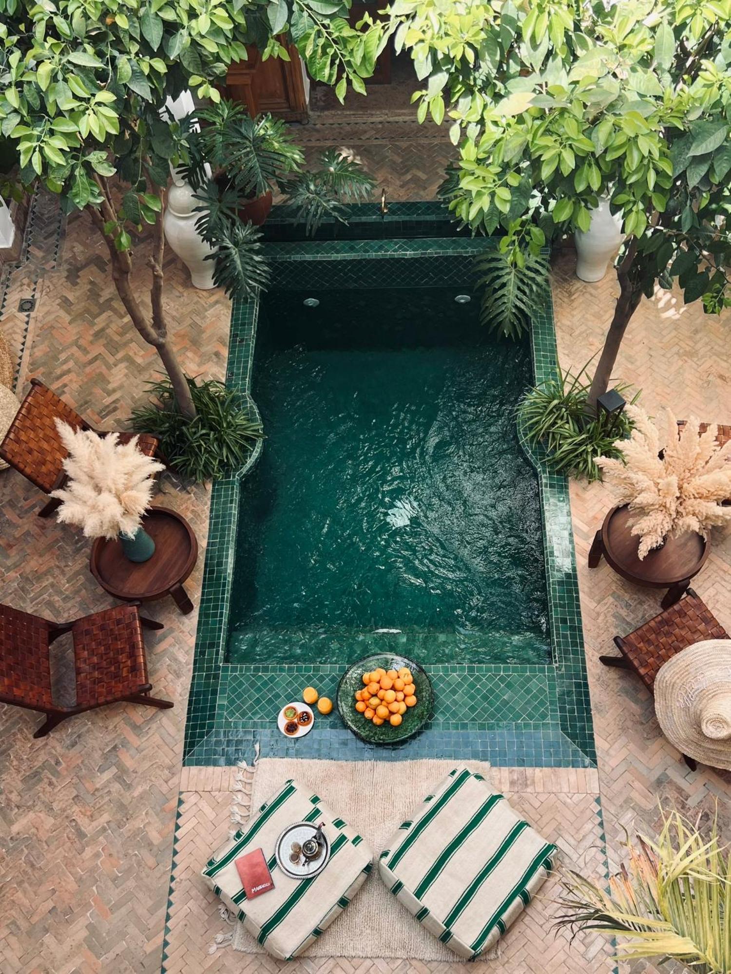 Riad Prive Sadaka Bassin Rooftop Marakéš Exteriér fotografie