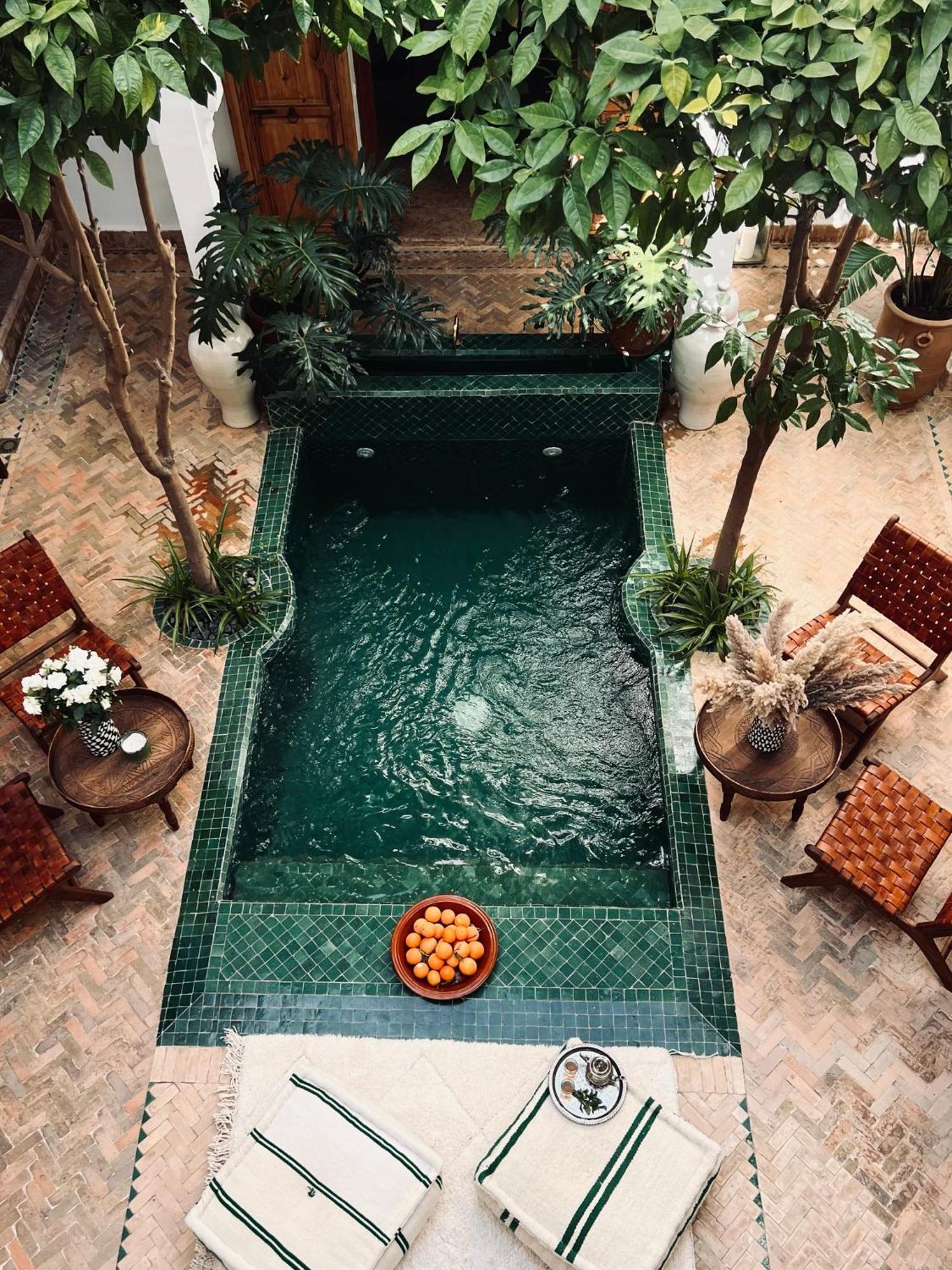 Riad Prive Sadaka Bassin Rooftop Marakéš Exteriér fotografie
